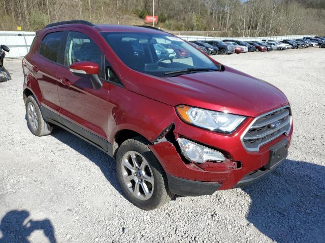 MAJ6P1UL1JC224867 - 2018 FORD ECOSPORT SE Czerwony zdjęcie 4