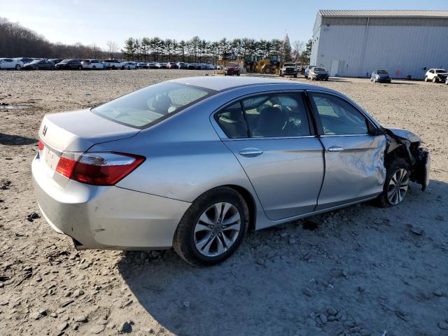 1HGCR2F37EA116217 - 2014 HONDA ACCORD LX SILVER photo 3