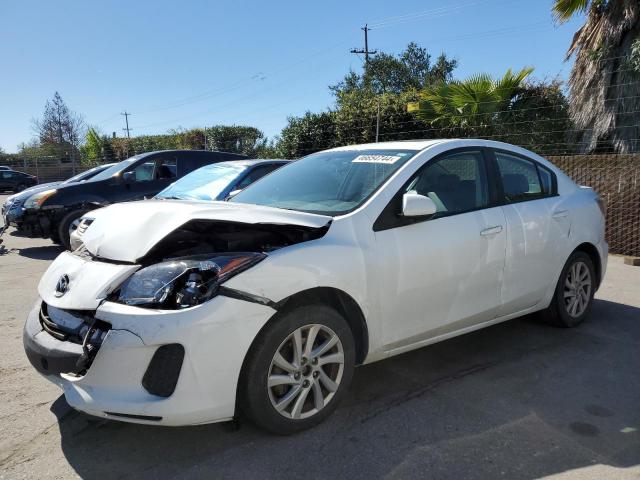 JM1BL1W70C1666218 - 2012 MAZDA 3 I WHITE photo 1