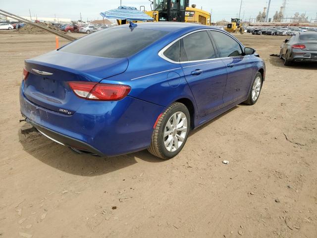 1C3CCCCG8FN638298 - 2015 CHRYSLER 200 C BLUE photo 3