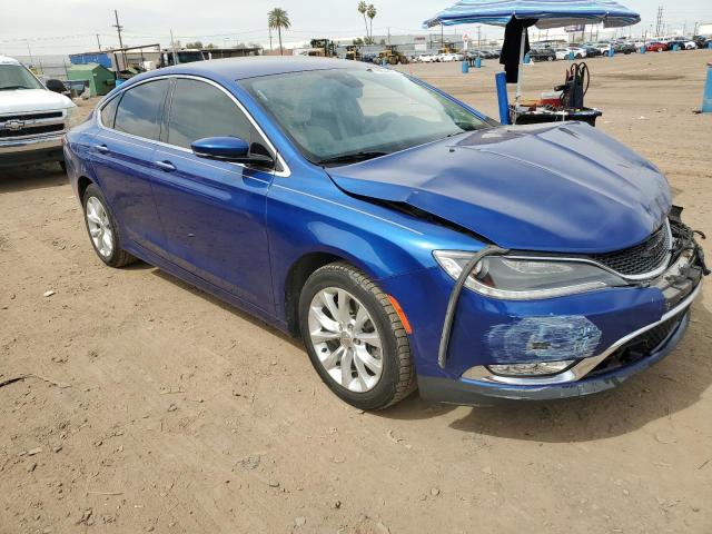 1C3CCCCG8FN638298 - 2015 CHRYSLER 200 C BLUE photo 4