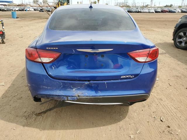 1C3CCCCG8FN638298 - 2015 CHRYSLER 200 C BLUE photo 6