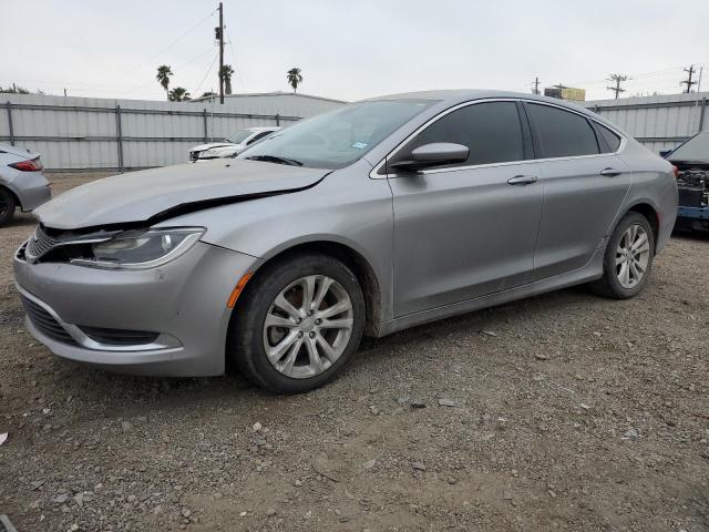 1C3CCCAB1GN186283 - 2016 CHRYSLER 200 LIMITED SILVER photo 1