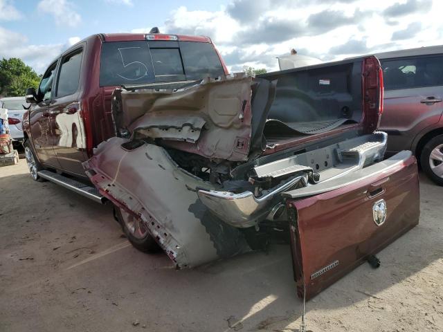 1C6RREFT9MN533024 - 2021 RAM 1500 BIG HORN/LONE STAR BURGUNDY photo 2