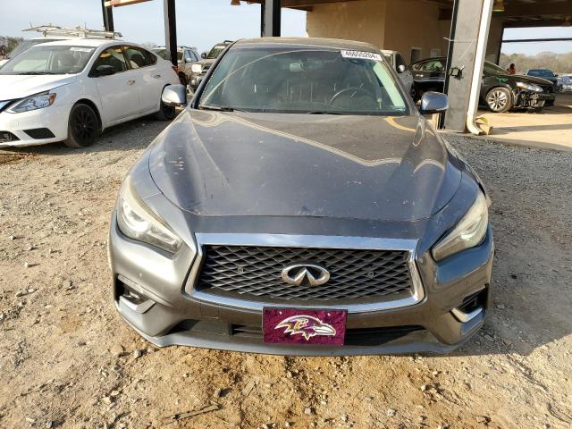 JN1EV7AP6JM359779 - 2018 INFINITI Q50 LUXE GRAY photo 5