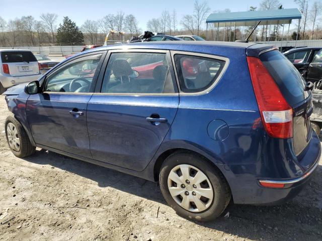 KMHDB8AE7CU128328 - 2012 HYUNDAI ELANTRA GLS BLUE photo 2