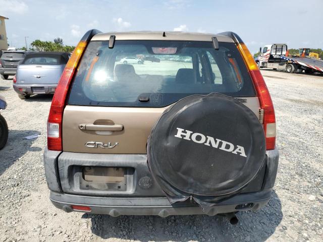 SHSRD68484U207774 - 2004 HONDA CR-V LX GOLD photo 6