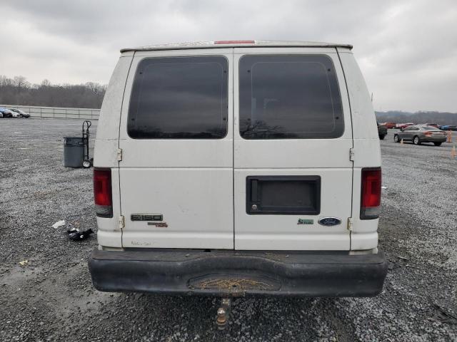 1FTNE1EW7DDA51746 - 2013 FORD ECONOLINE E150 VAN WHITE photo 6