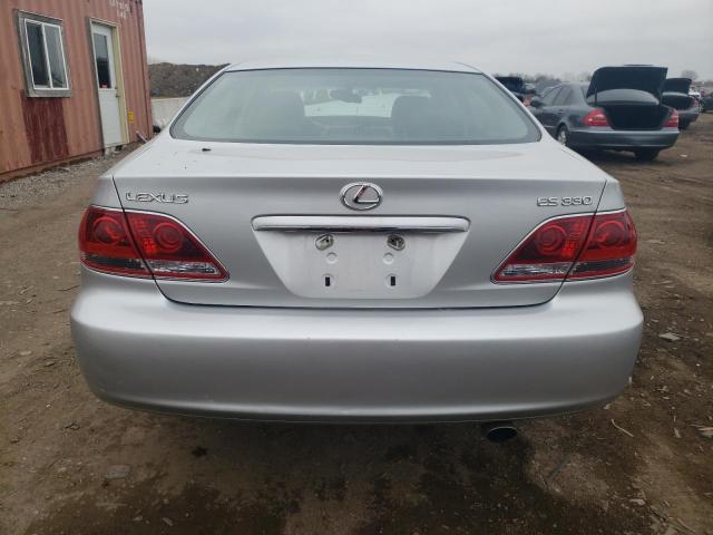 JTHBA30G955098409 - 2005 LEXUS ES 330 SILVER photo 6