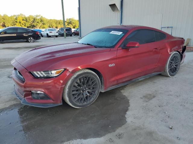 1FA6P8CF7G5265599 - 2016 FORD MUSTANG GT RED photo 1