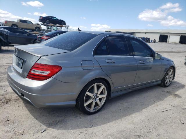 WDDGF4HB3EA918360 - 2014 MERCEDES-BENZ C 250 GRAY photo 3