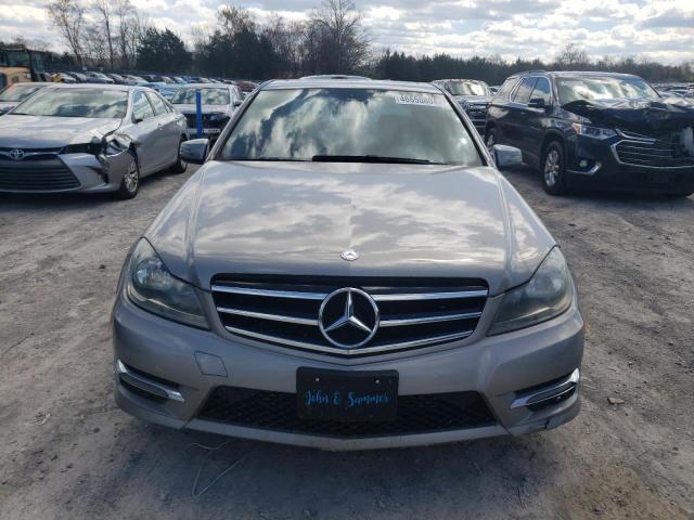 WDDGF4HB3EA918360 - 2014 MERCEDES-BENZ C 250 GRAY photo 5