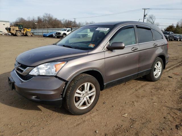 5J6RE4H71AL067914 - 2010 HONDA CR-V EXL GRAY photo 1