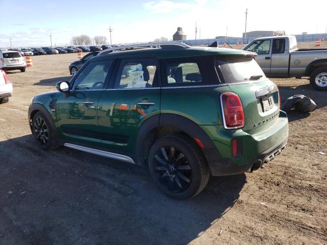 WMZ43BR00M3M89768 - 2021 MINI COOPER COUNTRYMAN ALL4 GREEN photo 2