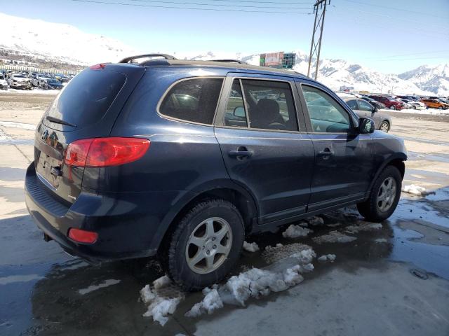 5NMSH73EX7H002558 - 2007 HYUNDAI SANTA FE SE BLUE photo 3