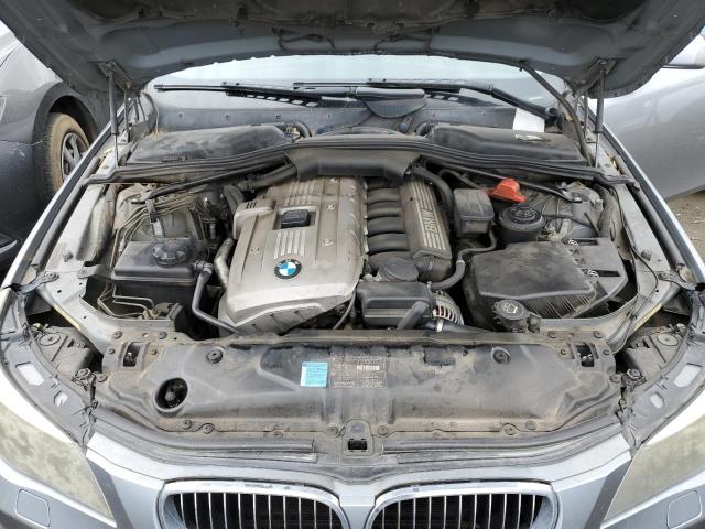 WBANE735X7CM44337 - 2007 BMW 530 I SILVER photo 11