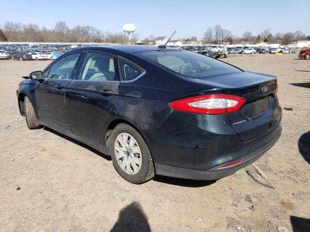 3FA6P0G74ER231196 - 2014 FORD FUSION S BLACK photo 2