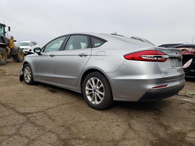 3FA6P0HD1LR167829 - 2020 FORD FUSION SE SILVER photo 2