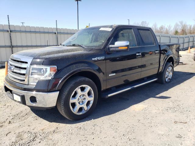 1FTFW1CT9DKE48686 - 2013 FORD F150 SUPERCREW BLACK photo 1