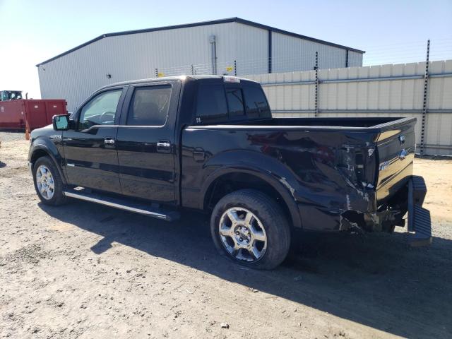 1FTFW1CT9DKE48686 - 2013 FORD F150 SUPERCREW BLACK photo 2