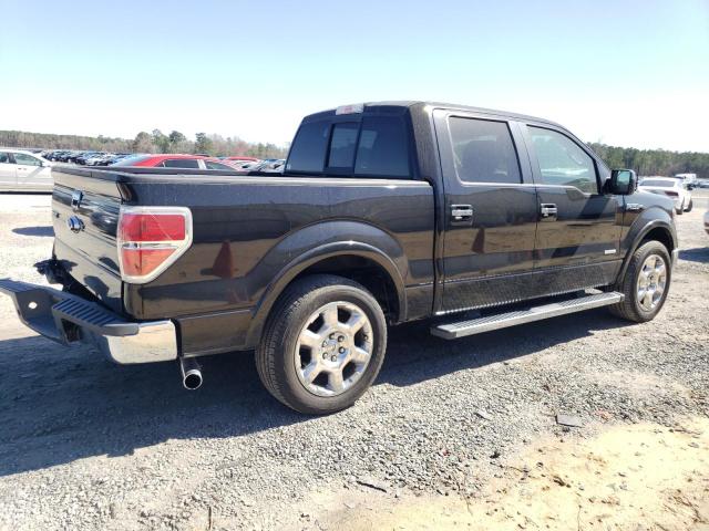 1FTFW1CT9DKE48686 - 2013 FORD F150 SUPERCREW BLACK photo 3