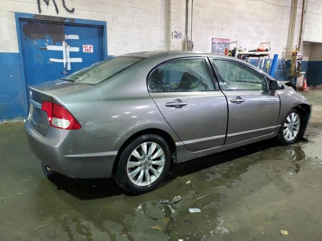 2HGFA1F94AH507212 - 2010 HONDA CIVIC EXL GRAY photo 3