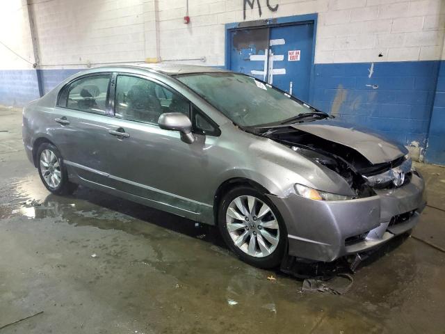 2HGFA1F94AH507212 - 2010 HONDA CIVIC EXL GRAY photo 4