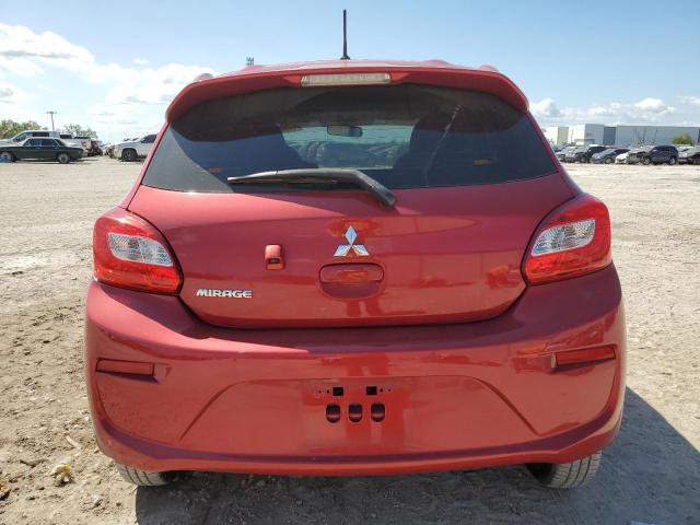 ML32A3HJ3LH005481 - 2020 MITSUBISHI MIRAGE ES RED photo 6