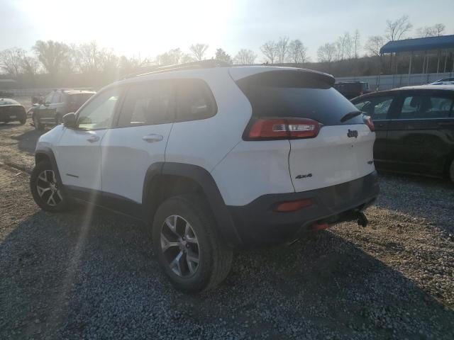 1C4PJMBSXFW642149 - 2015 JEEP CHEROKEE TRAILHAWK WHITE photo 2