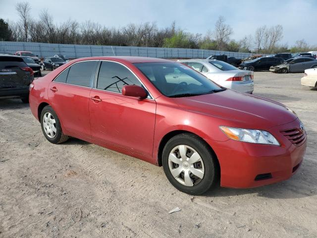 4T1BE46K47U086650 - 2007 TOYOTA CAMRY CE RED photo 4