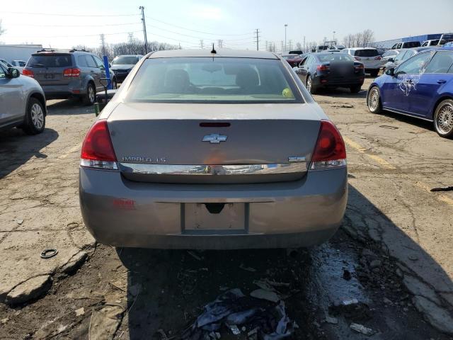 2G1WB58K579317952 - 2007 CHEVROLET IMPALA LS GOLD photo 6