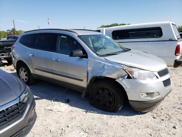 1GNKVFEDXCJ267709 - 2012 CHEVROLET TRAVERSE LS SILVER photo 4