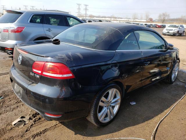 WVWFW8AH5DV008714 - 2013 VOLKSWAGEN EOS LUX 黑色 照片 3