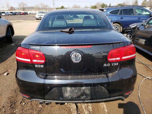 WVWFW8AH5DV008714 - 2013 VOLKSWAGEN EOS LUX BLACK photo 6