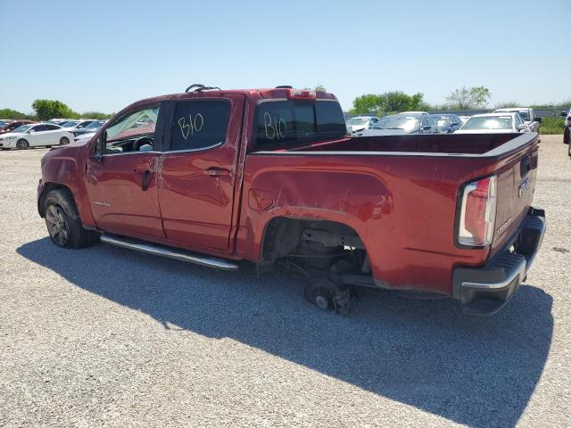 1GTG5CE30G1350592 - 2016 GMC CANYON SLE RED photo 2