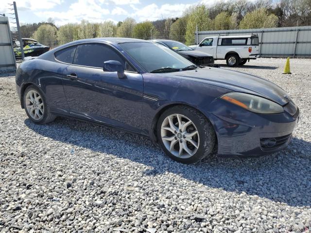 KMHHN66F18U288615 - 2008 HYUNDAI TIBURON GT BLUE photo 4