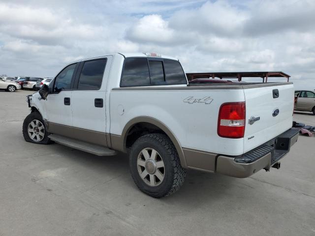 1FTPW14545KF08234 - 2005 FORD F150 SUPERCREW WHITE photo 2