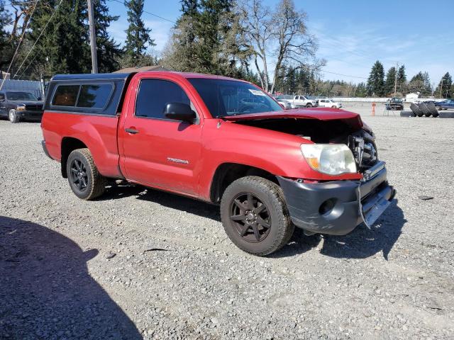 5TENX22N59Z622127 - 2009 TOYOTA TACOMA BURGUNDY photo 4