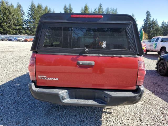 5TENX22N59Z622127 - 2009 TOYOTA TACOMA BURGUNDY photo 6