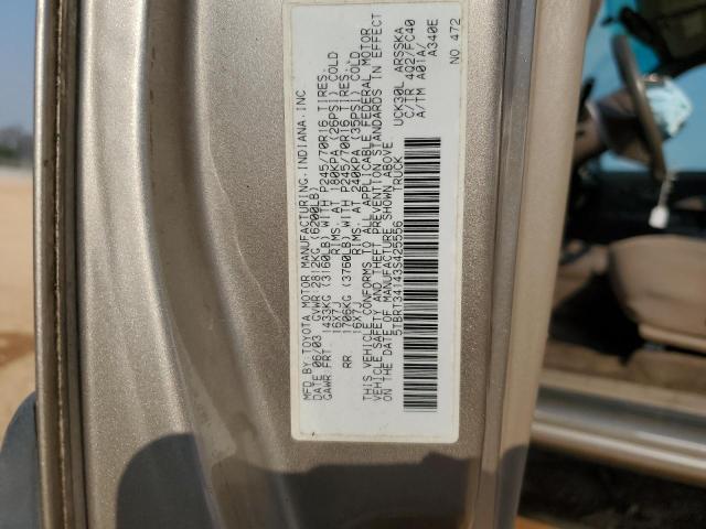 5TBRT34143S425556 - 2003 TOYOTA TUNDRA ACCESS CAB SR5 TAN photo 13