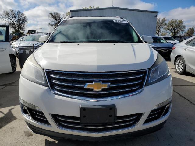 1GNKVLKDXDJ226081 - 2013 CHEVROLET TRAVERSE LTZ WHITE photo 5