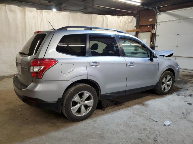 JF2SJAGC6EH534187 - 2014 SUBARU FORESTER 2.5I PREMIUM SILVER photo 3