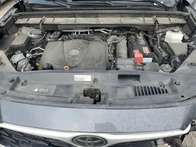 5TDGZRBH6LS040774 - 2020 TOYOTA HIGHLANDER XLE 灰色 照片 12