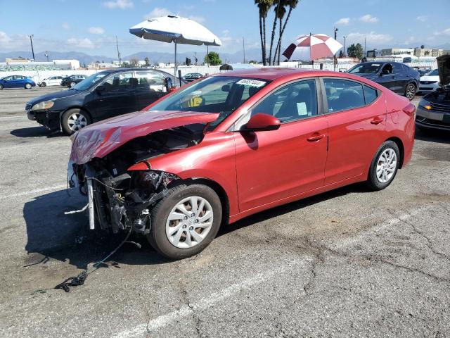 5NPD74LFXJH307121 - 2018 HYUNDAI ELANTRA SE RED photo 1