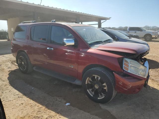 5N1BA08A87N712526 - 2007 NISSAN ARMADA SE RED photo 4