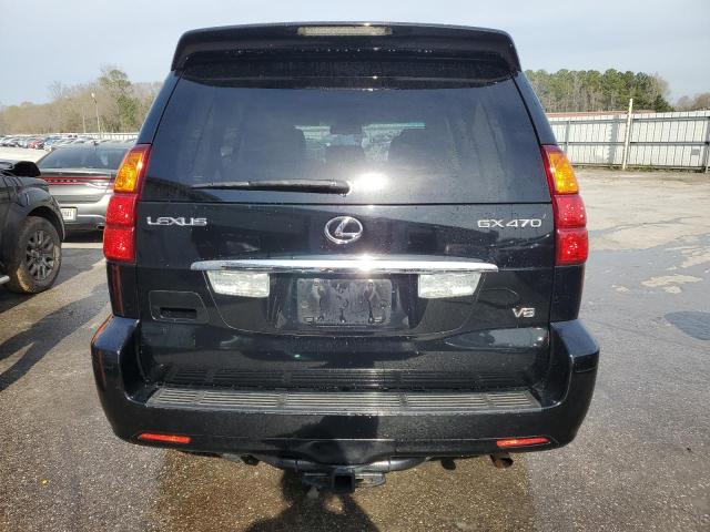 JTJBT20X370129897 - 2007 LEXUS GX 470 BLACK photo 6