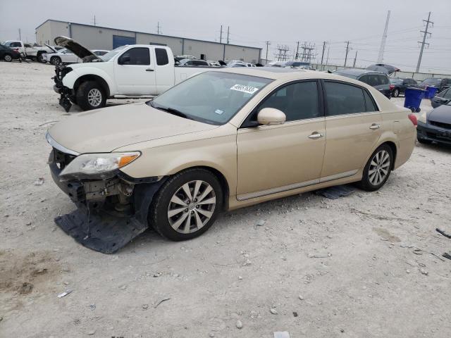 4T1BK3DB0BU387947 - 2011 TOYOTA AVALON BASE GOLD photo 1