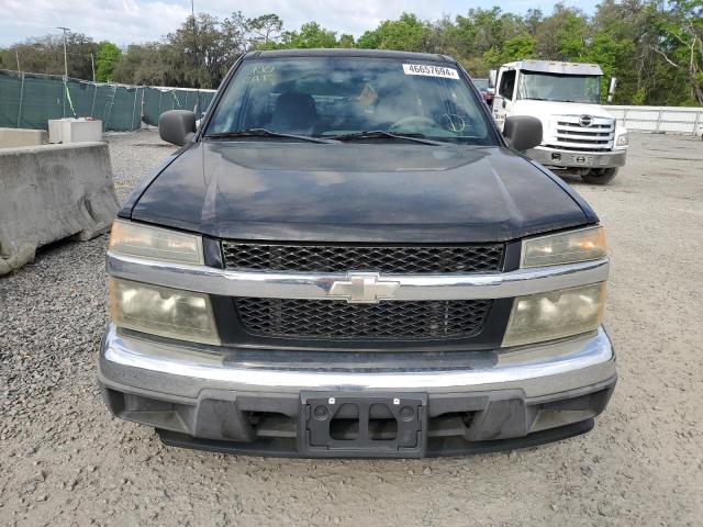 1GCCS196248212362 - 2004 CHEVROLET COLORADO BLACK photo 5