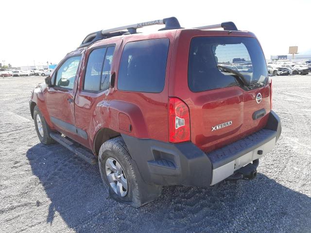 5N1AN0NW3DN814067 - 2013 NISSAN XTERRA X RED photo 3