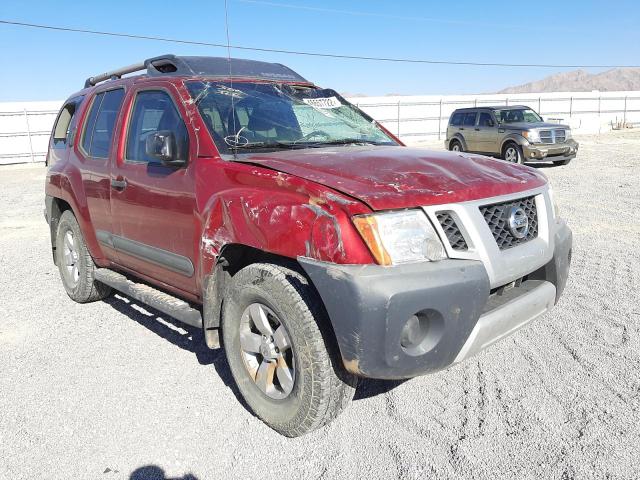 5N1AN0NW3DN814067 - 2013 NISSAN XTERRA X RED photo 9